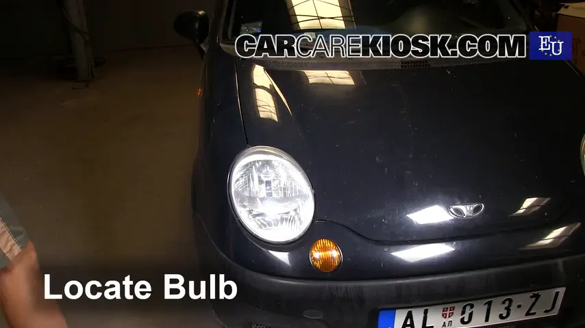 2001 Daewoo Matiz SE 0.8L 3 Cyl. Luces Luz de giro delantera (reemplazar foco)